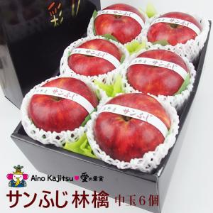 サンふじ 中玉6個入