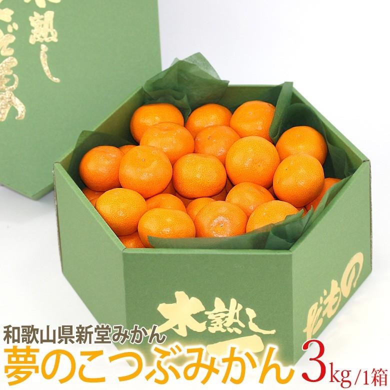 夢のこつぶみかん 3kg