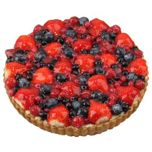 ベリーとチョコレートムースのタルト