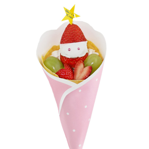 クリスマスのクレープ