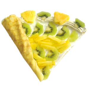キウイパインクレープ