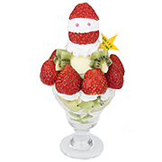クリスマスのミニパフェ