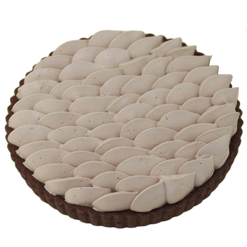 チョコレートのタルト