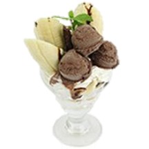 ミニチョコバナナパフェ