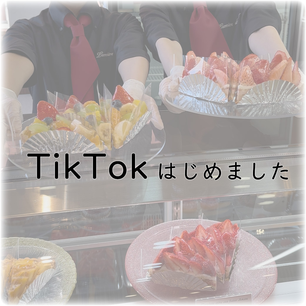 TikTok始めました🌼
