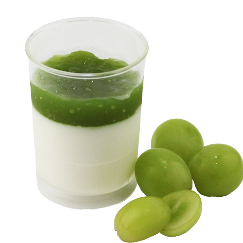 シャインマスカットパンナコッタ